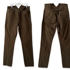 Frontier Classics Pants 36x36 Mens Western Vintage Trousers Canvas Cowboy Sz. 38